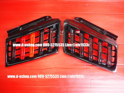 กระจังหน้าดำเงาRalliArtตรงรุ่น Mitsubishi Pajero Sport 