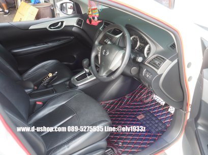 พรม5Dเข้ารูปตรงรุ่นสั่งตัดพิเศษ Nissan Pulsar