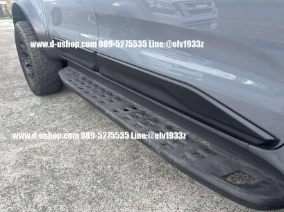 กันกระแทกข้างประตูดำด้านตรงรุ่นแบบเต็ม ตรงรุ่น Ford Ranger All New 2019 Raptor