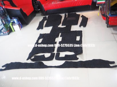 พรมไวนิลอย่างดี ตรงรุ่นตัดพิเศษ สำหรับ Ford Ranger All New 