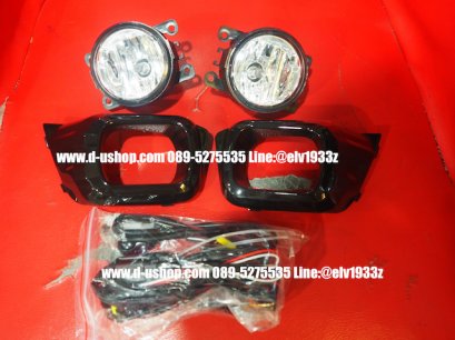 ไฟสปอร์ตไลท์ตรงรุ่นพร้อมกรอบดำเงา Ford Ranger All New 2018 (NEW)