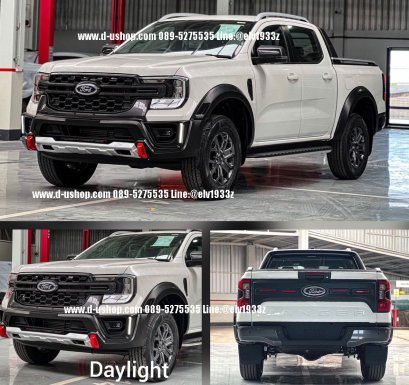 ชุดแต่งสเกิร์ตตรงรุ่น Next-Gen Ford Ranger 2022 ทรง SPORT RIDER