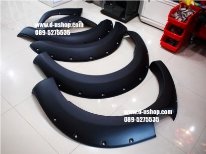 คิ้วล้อแต่งดำด้านรุ่นมีหมุด ตรงรุ่น Ford Ranger All New 2015 (Minor)