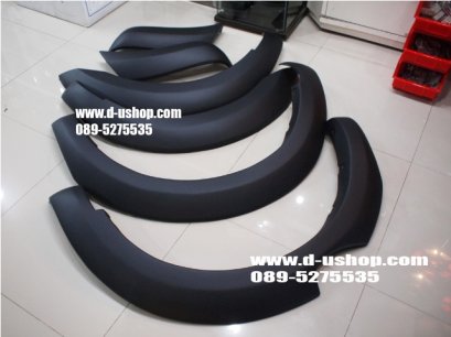 คิ้วล้อแต่งดำด้านแบบเรียบ ตรงรุ่น Ford Ranger All New 2015 (Minor)