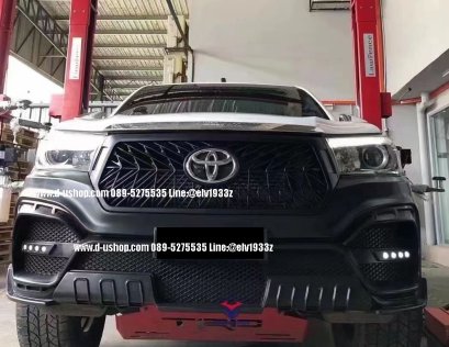 ชุดแปลงหน้ากันชนเต็ม Toyota REVO/Rocco ทรง X-CLASS