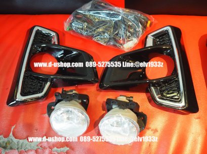 ชุดไฟสปอร์ตไลท์ตรงรุ่น Toyota REVO ROCCO 2018 ทรงศูนย์