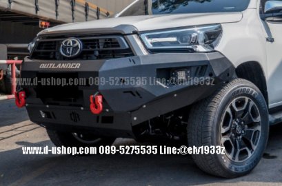 กันชนหน้าเหล็ก OUTLANDER ตรงรุ่น Toyota REVO/ROCCO