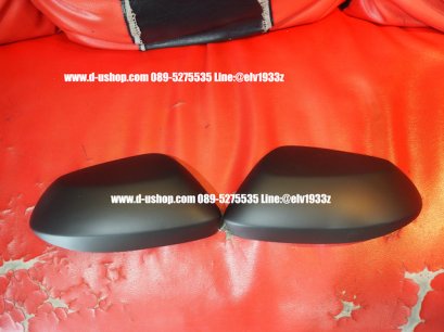 ครอบกระจกมองข้างดำด้านตรงรุ่น Toyota Sienta 