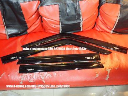 กันสาดประตูสีดำตรงรุ่น Suzuki Swift All new 2018