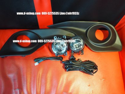 ชุดไฟสปอร์ตไลท์ตรงรุ่น มาพร้อมเบ้าดำ Suzuki Swift All New 2018