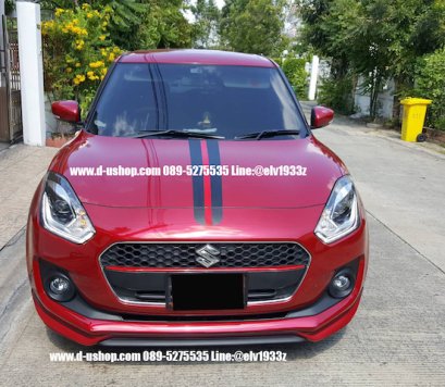 ชุดแต่งรอบคันตรงรุ่น Suzuki Swift All New 2018 ทรงSporty  ปลายท่อคู่