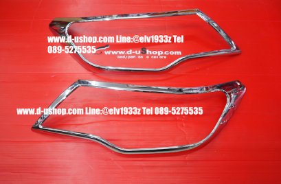 ครอบไฟหน้าโครเมียมตรงรุ่น Nissan TERRA