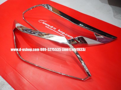 ครอบไฟหน้าโครเมียมตรงรุ่น Chevrolet trailblazer New 2019