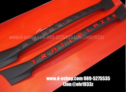 คิ้วฝาท้ายดำด้านตรงรุ่นพร้อมโลโก้ Chevrolet Trailblazer