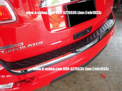 เบ้ามือเปิดประตูท้ายดำด้านตรงรุ่น Chevrolet Trailblazer 