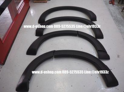 คิ้วล้อดำด้านแบบเรียบตรงรุ่น Chevrolet Trailblazer 2017-2019