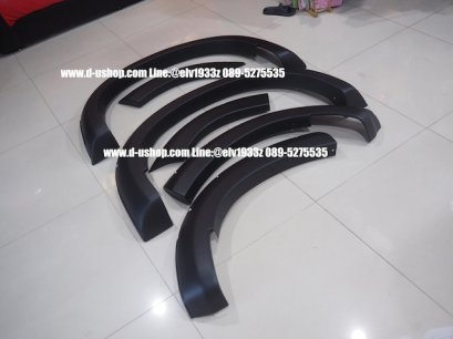 คิ้วล้อดำด้านแบบหมุดตรงรุ่น chevrolet trailblazer เทรลเบลเซอร์