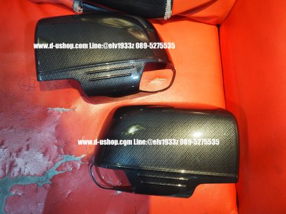 ครอบกระจกมองข้างเคฟล่าล้วนตรงรุ่น Chevrolet Trailblazer 