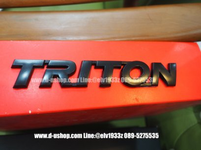 โลโก้Triton สีดำด้าน