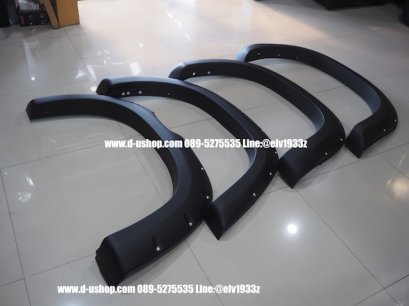 คิ้วล้อแต่งดำด้านรุ่นแบบเรียบ ตรงรุ่น Mitsubishi Triton All New 2019 (ใหม่ล่าสุด)