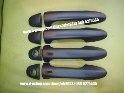 ครอบมือเปิดประตูดำด้านตรงรุ่น Mitsubishi Triton All New 2019