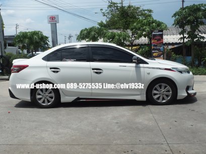เบ้ามือเปิดประตูดำด้านตรงรุ่น Toyota Vios All New 2013-2017