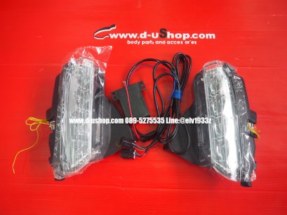 ชุดไฟ Daylight Running Time LED ตรงรุ่น Toyota Vios All New 2017-2019