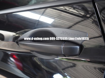 Door handle, black side, anti-scratch, model Mitsubishi Xpander