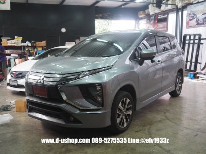 ครอบไฟหน้าดำด้านตรงรุ่น Mitsubishi Xpander