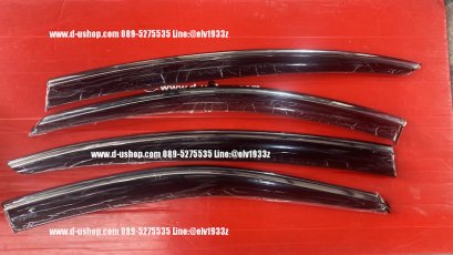 BMW 5 Series F10 chrome door awnings