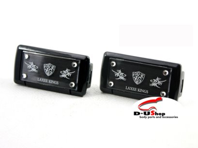 ที่ล็อคสายเข็มขัดนิรภัย VIP Laxee-King ขาว และดำ