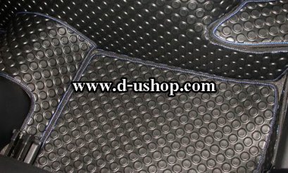 พรมปูพื้น ผ้ายางเข้ารูปลายกระดุม สำหรับรถทุกรุ่น