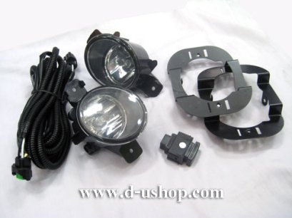 ไฟสปอร์ตไลท์ Nissan March งาน DLAA พร้อมอุปกรณ์ ชุดสายไฟ สวิทย์