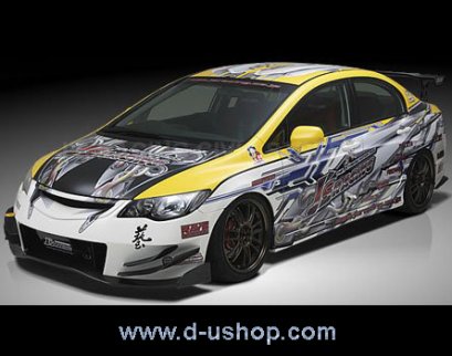 ชุดแต่งรอบคัน Civic 08-10 JS Racing Type S