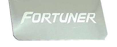 เสาประตูสแตนเลส Toyota Fortuner