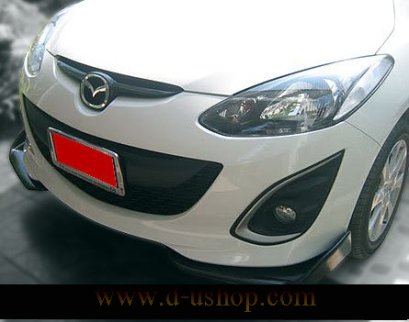 ลิ้นหน้างทรง Hamann สำหรับรถ Mazda 2