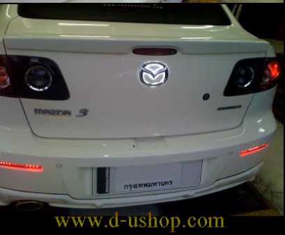 โลโก้ท้ายแบบมีไฟสำหรับ Mazda 3