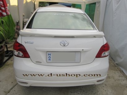 สปอยเลอร์มีไฟเบรก Vios 07-09 (ยกสูง)