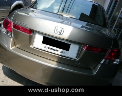 ป้ายทะเบียนกันน้ำสไตล์ยุโรป (ไม่ตัดป้าย