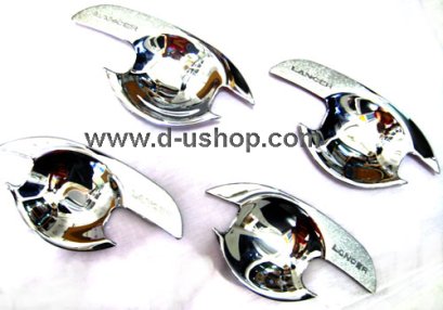 ถ้วยมือเปิดประตูโครเมี่ยม 4 ชิ้น