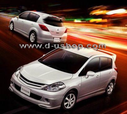 ชุดแต่งรอบคัน Tiida 5 ประตู Impul FRP