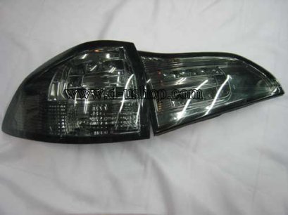 ไฟท้ายหน้าดำพื้นดำแบบ LED.สำหรับ Mitsubishi Pajero Sport