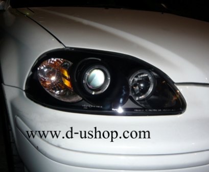 ไฟหน้าโปรเจคเตอร์ Honda CIVIC 96-98 โคมดำ ไฟวงแหวน
