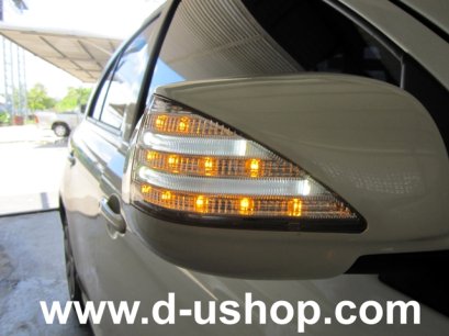 ครอบกระจกมองข้างสำหรับ Nissan March  FITT