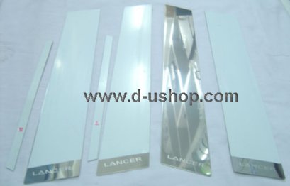 เสาประตูสแตนเลส Lacer EX 6 ชิ้น