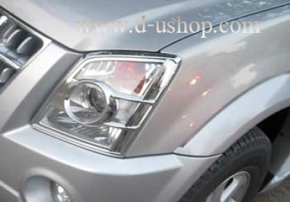 ครอบไฟหน้า MU-7 โครเมียม ปี 05 ขึ้นไป