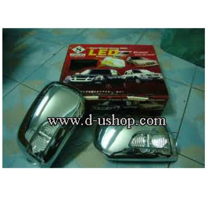 ครอบกระจกมองข้าง มีไฟเลี้ยว MU-7 FITT