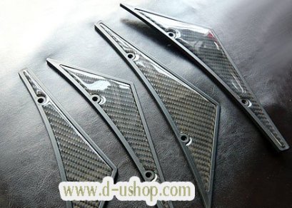 Canard Carbon เรียงอากาศหน้ารถ V1