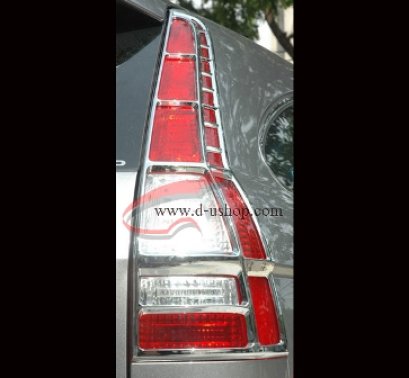 ครอบไฟท้าย โครเมียม CRV 2007