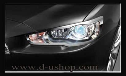 ครอบไฟหน้า Lancer EX โครเมียม